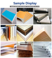 Máquinas para Fabricación de Muebles, Máquina Automática CNC para Enchapar Cantos de Madera y PVC, Enchapadora de Cantos Recíproca Doble con Láser
