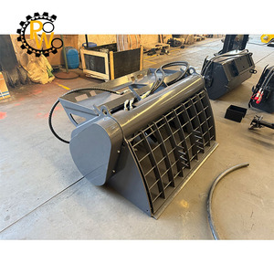 Bac mélangeur de mortier hydraulique renforcé de 400 L pour chargeuse sur pneus Case SR250 TR310, mélangeur de béton - Product Image 3