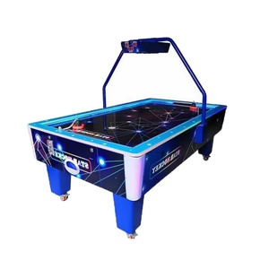 เครื่องเล่นเกมอาร์เคดแบบโค้งในร่ม ใช้เหรียญหยอด โต๊ะแอร์ฮอกกี้รุ่น Meteor ยอดนิยมสำหรับการขาย - Product Image 3