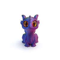 Juguete de Huevo de Dragón con Temática Animal, Impreso en 3D, con Dragón Bebé Articulado, Antiestrés, Decoración de Escritorio, Regalo Unisex
