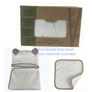 Oem Kleine Moq Kids Handdoek Met Kap <span class=keywords><strong>Baby</strong></span> Hooded Badhanddoek Set - Product Image 2