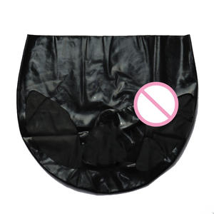 Ropa interior de látex sexy para hombres con manga de pene Bondage Catsuit Kinky BDSM condón de látex fetiche para juego sexual - Product Image 2