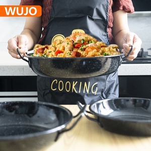 <span class=keywords><strong>Sartenes</strong></span> para Paella con Revestimiento de Esmalte Profundo, Ecológicas, con Logotipo Personalizado, Fabricadas por un Fabricante Confiable con Certificación BSCI y LFGB, 100000 Unidades - Product Image 2