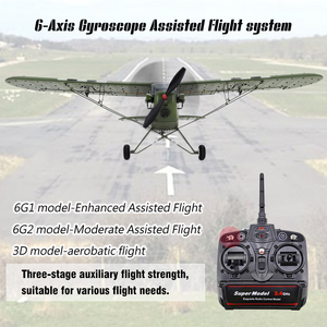 Nuevo Modelo <span class=keywords><strong>de</strong></span> Avión KUBINGKE FX9703, Escala 1/16, Avión <span class=keywords><strong>de</strong></span> la Segunda <span class=keywords><strong>Guerra</strong></span> Mundial, Modelo J3, Sin Escobillas, 4 Canales, 6 Ejes, Avión <span class=keywords><strong>de</strong></span> Ala Fija 3D, Juguete - Product Image 6