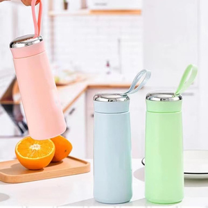 Vaso Térmico Creativo de Moda con Logotipo Personalizado, Botella de Agua de Vidrio de Doble Pared Resistente a Altas Temperaturas - Product Image 3