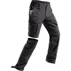Pantalones de Senderismo Convertibles para Hombre, Impermeables, de Secado Rápido, con Cierre, Estilo Cargo, para Pesca, Corte Clásico, Ropa de Verano para Actividades al Aire Libre - Product Image 1