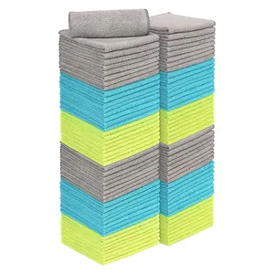 Factory Wholesale Microfiber Cloth for Car Wash High Quality Kitchen Cleaning Towels Absorbent Microfiber Cleaning Cloths