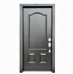 Puerta Blindada de Acero con Diseño Turco, Resistente a Impactos, con Acabado Delgado y Minimalista, Marco de Acero Sólido, Puerta Principal <span class=keywords><strong>para</strong></span> Uso Doméstico - Product Image 1