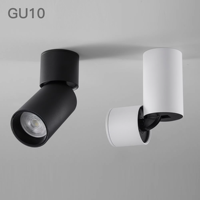 Moderne GU10 Spot lumineux Led Plafond Home Lights Led Décoration pour Plafond Réglable Downlights Encastrés vers le bas Applique Murale