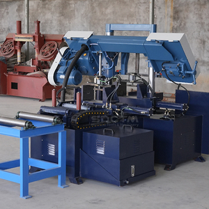 เครื่องตัดโลหะอัตโนมัติควบคุมด้วยระบบ PLC เครื่องเลื่อยสายพานสำหรับโลหะประเภทอลูมิเนียมและเหล็กรุ่น GSK4230 - Product Image 4
