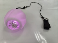 Boules LED POI Flashing Spinballs - Accessoires professionnels pour arts du flux rechargeables par USB, 1 paire