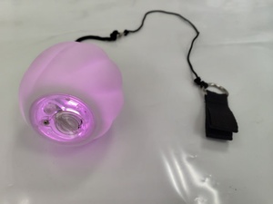 LED POI-Bälle Blinkende Spinballs - USB-Aufladbare Professionelle Flow-Arts-Requisiten 1 Paar - Product Image 5