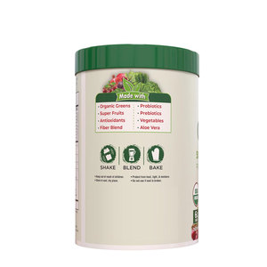 Bổ sung siêu rau xanh hữu cơ siêu thực phẩm bột trái cây, rau nấm & Men vi sinh để hỗ trợ năng lượng - Product Image 5