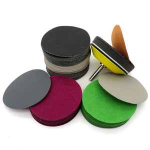 Disco de lijado de papel abrasivo de gancho y bucle húmedo y seco de 3 pulgadas y 75mm, herramientas abrasivas, papel de lija para Metal, cuidado automático, pulido - Product Image 6