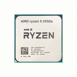 Nuevo Procesador de Escritorio AMD Ryzen 9 5950X de 16 Núcleos, 3.4 GHz, 32 Subprocesos, Socket AM4, con Tecnología de Virtualización - Product Image 1