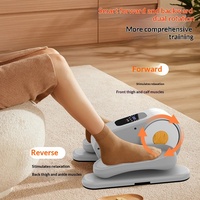 Mini Elliptique Magnétique en Acier de Haute Qualité pour Usage Domestique, Appareil Portable d'Entraînement des Jambes et d'Exercice Croisé, Écologique et Durable