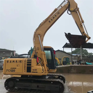 Excavatrice sur chenilles Komatsu PC120 d'occasion, 12 tonnes, d'origine japonaise, pour travaux de terrassement et de construction. - Product Image 1