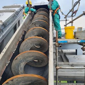 Băng tải trục vít để xử lý vật liệu hiệu quả khoan thép xoắn ốc băng tải xi măng nhà máy băng tải trục vít - Product Image 4