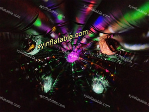 Équipement de fête de haute qualité <span class=keywords><strong>DJ</strong></span> disco dôme château sautant gonflable avec contrôle de la musique LED - Product Image 6