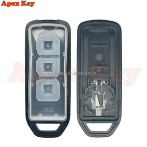 Remplacement de clé de moto intelligente Hon-da de haute qualité, coque en ABS noire - Product Image 3