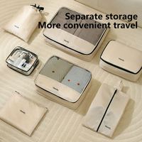 Set de Bolsas Organizadoras de Viaje para Zapatos y Maquillaje, Organizador de Equipaje