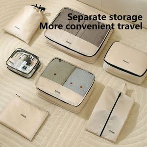 Travel Bag Storage Set Shoes Makeup Organizer Bag <b>Luggage</b> Organizer Bag Set - Product Image 3