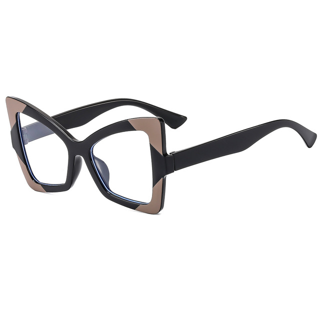Fashion Irregular Popular Eyeglasses Men Eyeglasses Frames Eyewear Vintage Oversized Transparent Eyeglasses Frame