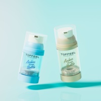 Flacon pompe sans air PPWR PA152B en PP, ABS, AS, LDPE personnalisé pour crème et lotion
