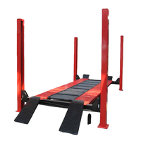 Pont élévateur hydraulique à quatre colonnes et quatre vérins de qualité professionnelle, personnalisable pour ateliers de réparation automobile et garages, durée de vie de 10 ans