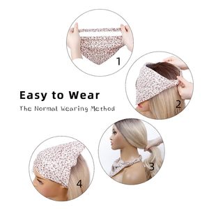 Foulard floral pour cheveux, bandeau, bandanas en mousseline de soie, bandeaux bohèmes pour femmes, bandana élastique pour femmes et filles, accessoires pour cheveux - Product Image 2