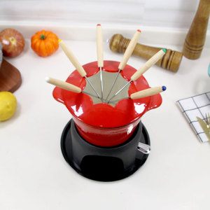 6.6 "Vente <span class=keywords><strong>en</strong></span> gros <span class=keywords><strong>Fondue</strong></span> au fromage suisse Eden <span class=keywords><strong>en</strong></span> <span class=keywords><strong>fonte</strong></span> Ensemble De Hierro Fundido Caquelones <span class=keywords><strong>Fondue</strong></span> - Product Image 2