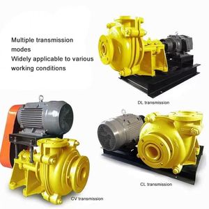 Bomba de Dragado para Minería con 1 Año de Garantía, Bomba de Lodos Horizontal de Ahorro Energético para Transporte de Lodos Metallúrgicos y Químicos - Product Image 5