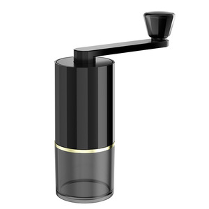 Molinillo de Café Manual, Portátil, Pequeño, para Uso Doméstico y al Aire Libre, Color Blanco y Negro, Diseño Sólido - Product Image 2