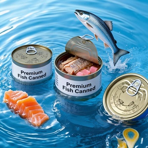 Latas Metálicas Cilíndricas Pequeñas Personalizadas con Tapa de Rosca Fácil de Abrir, Latas de Hojalata de 2 Piezas <span class=keywords><strong>para</strong></span> Alimentos de Bebé, Sardinas y Carne - Product Image 3