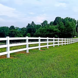 Corral <span class=keywords><strong>de</strong></span> rail <span class=keywords><strong>de</strong></span> clôture <span class=keywords><strong>de</strong></span> paddock <span class=keywords><strong>de</strong></span> <span class=keywords><strong>course</strong></span> <span class=keywords><strong>de</strong></span> <span class=keywords><strong>chevaux</strong></span> en PVC <span class=keywords><strong>de</strong></span> vinyle blanc <span class=keywords><strong>de</strong></span> haute sécurité avec bouchons <span class=keywords><strong>de</strong></span> poteau en plastique Type <span class=keywords><strong>de</strong></span> nature en bois traité sous pression - Product Image 5