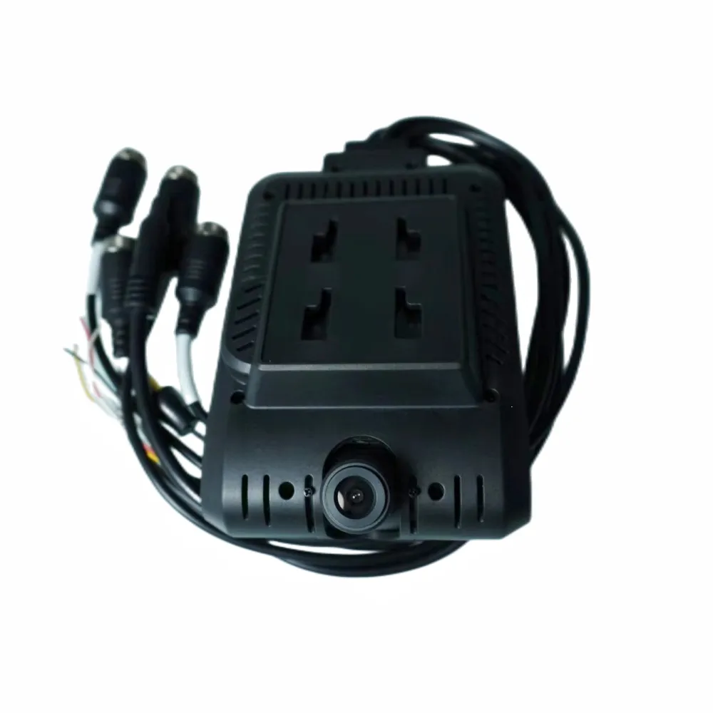 वाईफ़ाई जीपीएस 4G 3 जी जी-सेंसर रात दृष्टि दोहरी पानी का छींटा कैम 2 कैमरा वीडियो रिकॉर्डर 2ch dvr टैक्सी के लिए कार