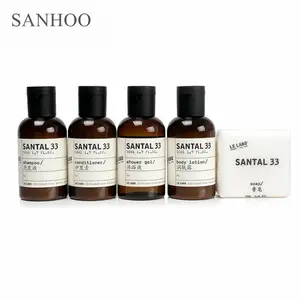 SANHOO High End Customized Disposable Airline Amenity Kits Hotel Toiletries Amenities Luxury Amenities