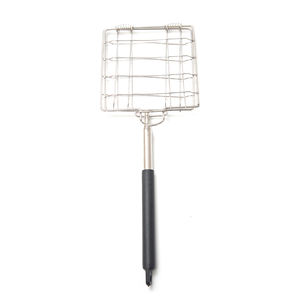 스테인레스 스틸 텔레스코픽 바베큐 포크 나무 손잡이 바베큐 포크 - Product Image 6