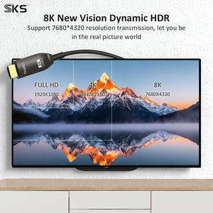 Faible latence pour câble à fibre optique, gris sidéral, <span class=keywords><strong>4K</strong></span> UHD <span class=keywords><strong>120Hz</strong></span> pour PS5, Xbox Series X, Smart <span class=keywords><strong>TV</strong></span>, projecteur, écran, caméra, imprimante - Product Image 2