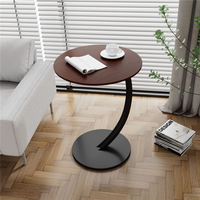 Table basse en acier inoxydable moderne et durable pour salon, chambre à coucher, hôtel - Design industriel élégant
