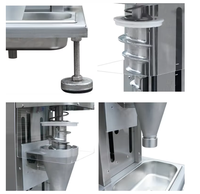 Swirl Mixing Fruit Bevroren yoghurt IJs Gelato Mengmixer Machine Food Grade roestvrij staal Automatisch meel