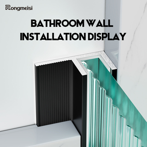 Profilé de finition en aluminium en forme de F pour <span class=keywords><strong>carrelage</strong></span>, plinthe et <span class=keywords><strong>seuil</strong></span>, garnitures décoratives pour revêtements de <span class=keywords><strong>sol</strong></span> - Product Image 2