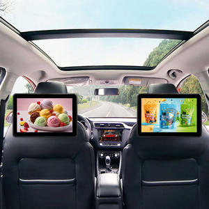 1280*800 10,<span class=keywords><strong>1</strong></span> pulgadas <span class=keywords><strong>Taxi</strong></span> Cab Asiento trasero Reposacabezas Android LCD Pantalla de señalización digital con software - Product Image 6
