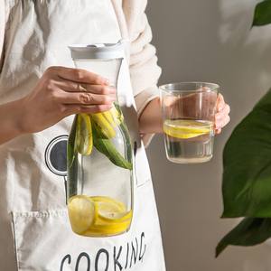 <span class=keywords><strong>Carafe</strong></span> de 50 oz, 500 ml, 700 ml, 1 L, 1,5 L, pichet à jus, à <span class=keywords><strong>eau</strong></span>, transparent, rond, carré, en plastique, grande capacité, bouteilles pour boissons froides - Product Image 2