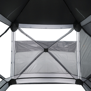 Wild Land 180 ³ Social Hub Tente Cube de 45 secondes prêt pour la tempête avec murs modulaires ZipShield - Product Image 5