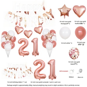 ของตกแต่งวันเกิดครบรอบ 1 ปีสไตล์โบโฮสำหรับเด็กผู้หญิง ลูกโป่งสีชมพูอมเทา สีโรสโกลด์ สีขาว พร้อมลูกโป่งตัวเลข 1 ขนาด 40 นิ้ว สำหรับวันเกิดเด็กอายุ 1 ขวบ - Product Image 5