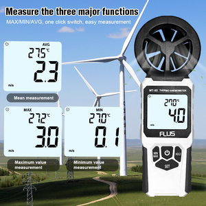 Đo lường cao độ chính xác <span class=keywords><strong>LCD</strong></span> hiển thị công nghiệp tốc độ gió Meter thuyền không dây kỹ thuật số máy đo gió - Product Image 6