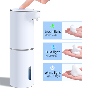 Distributeur de savon moussant mural rechargeable sans contact, distributeur automatique de savon pour salle de bain, vente chaude - Product Image 4