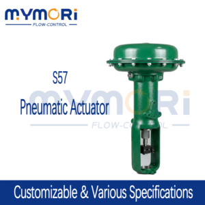 Actionneur de vanne pneumatique de remplacement direct pour 657/667 avec volant et positionneur pour le contrôle de processus - Product Image 1