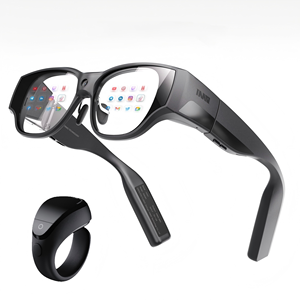 Versión Global INMO AIR3, <span class=keywords><strong>Lentes</strong></span> AR Inteligentes con Micro-OLED, 36 FOV, Pantalla <span class=keywords><strong>Virtual</strong></span> <span class=keywords><strong>de</strong></span> 150 Pulgadas, Procesador Integrado, Asistente <span class=keywords><strong>de</strong></span> IA, Grabación <span class=keywords><strong>de</strong></span> Cámara - Product Image 1